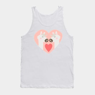 Cool llamas col. Tank Top